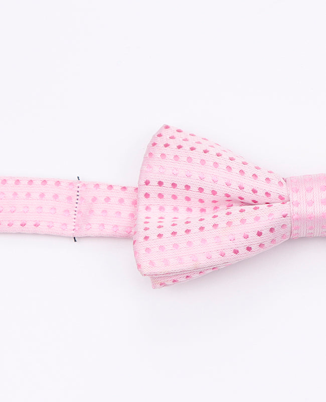 Vlinderdas Roze nr.3 Met Stippen Kinderen in Polyester | Louis - Unipap's