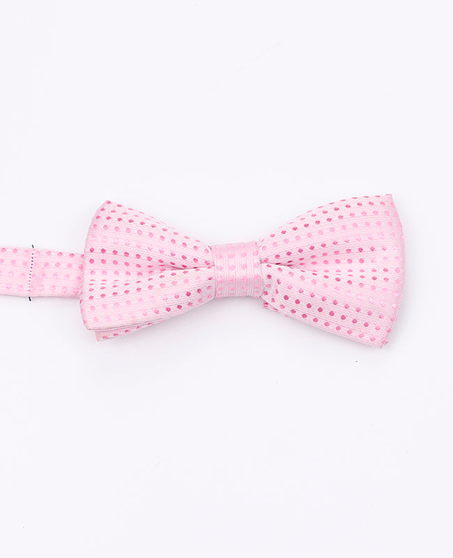 Vlinderdas Roze nr.3 Met Stippen Kinderen in Polyester | Louis - Unipap's