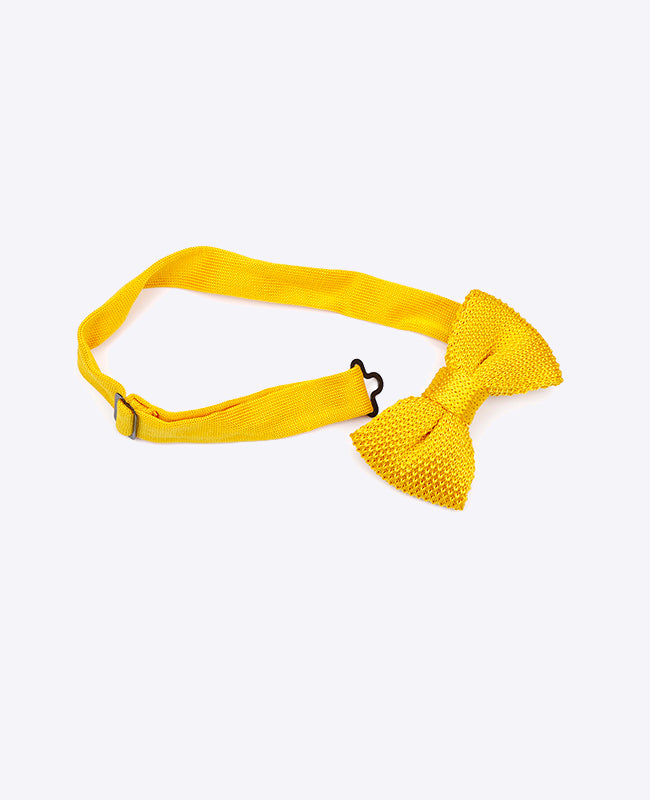 Vlinderdas Geel Kinderen in Tricot "Léon"
