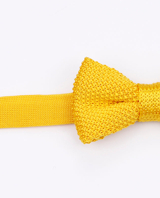 Vlinderdas Geel Kinderen in Tricot "Léon"