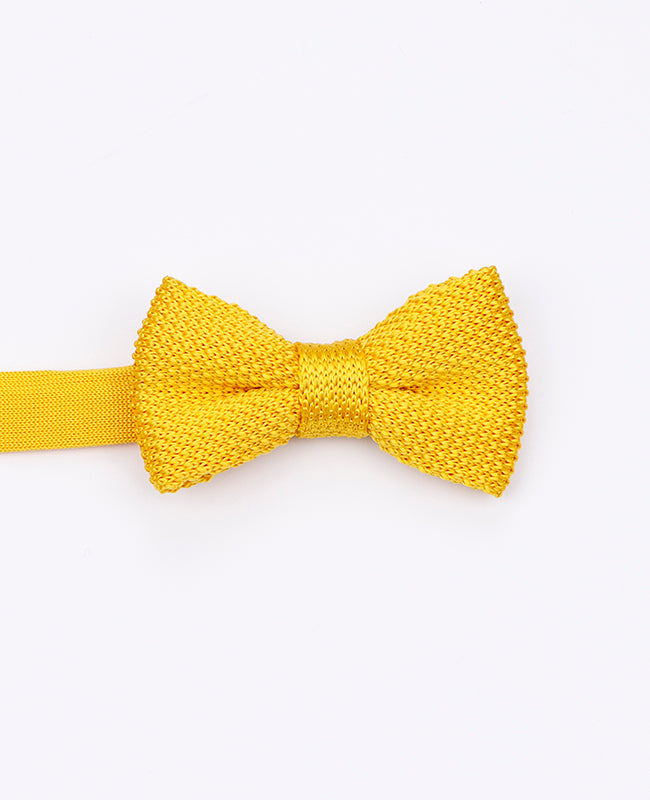 Vlinderdas Geel Kinderen in Tricot "Léon"