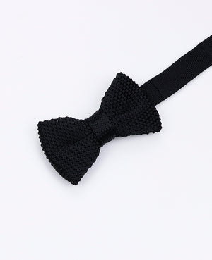 Vlinderdas Zwart Kinderen in Tricot 