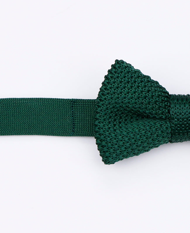 Noeud Papillon Vert n°1 Enfant en Tricot «Léon»