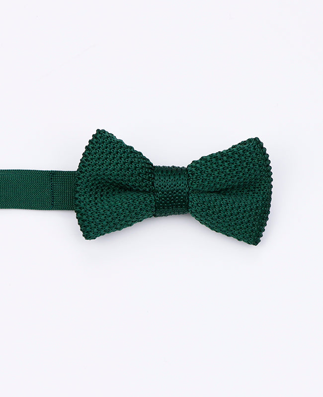 Noeud Papillon Vert n°1 Enfant en Tricot «Léon»