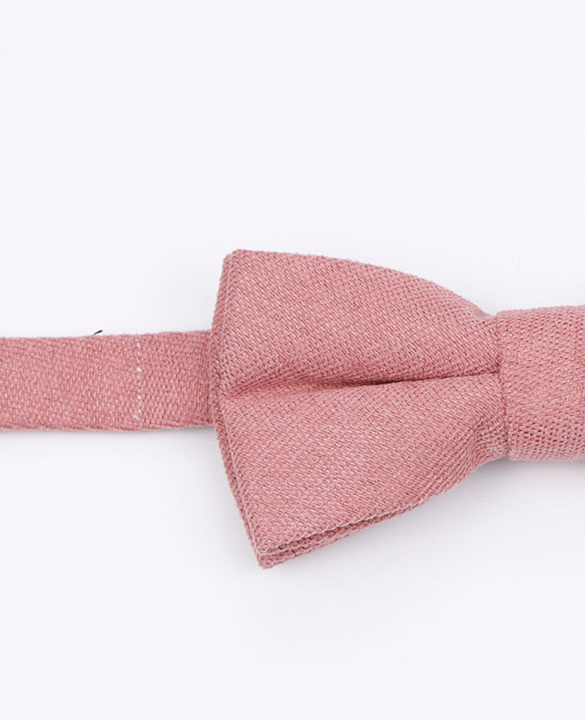 Noeud Papillon Rose n°2 Enfant en Effet Velours «Simon»