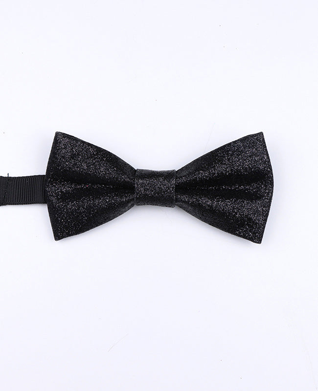 Vlinderdas met Pailletten Zwart nr.1 Kinderen in Polyester "Olive"