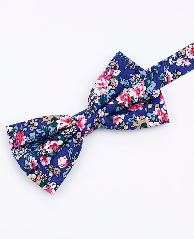 Vlinderdas Liberty Blauw nr.10 Heren in Katoen | Gaspard - Unipap's