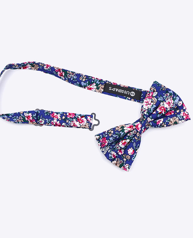 Vlinderdas Liberty Blauw nr.10 Heren in Katoen | Gaspard - Unipap's