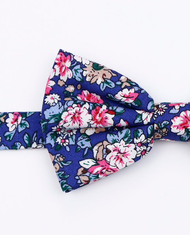 Vlinderdas Liberty Blauw nr.10 Heren in Katoen | Gaspard - Unipap's