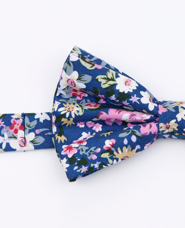 Vlinderdas Liberty Blauw nr.11 Heren in Katoen | Gaspard - Unipap's