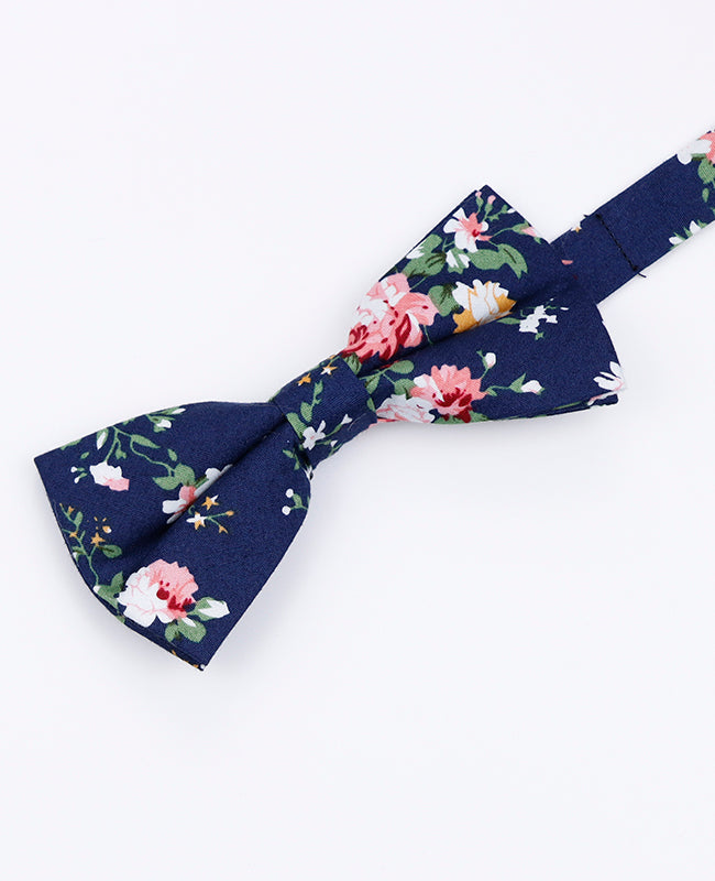 Vlinderdas Liberty Blauw nr.2 Heren in Katoen | Charles - Unipap's