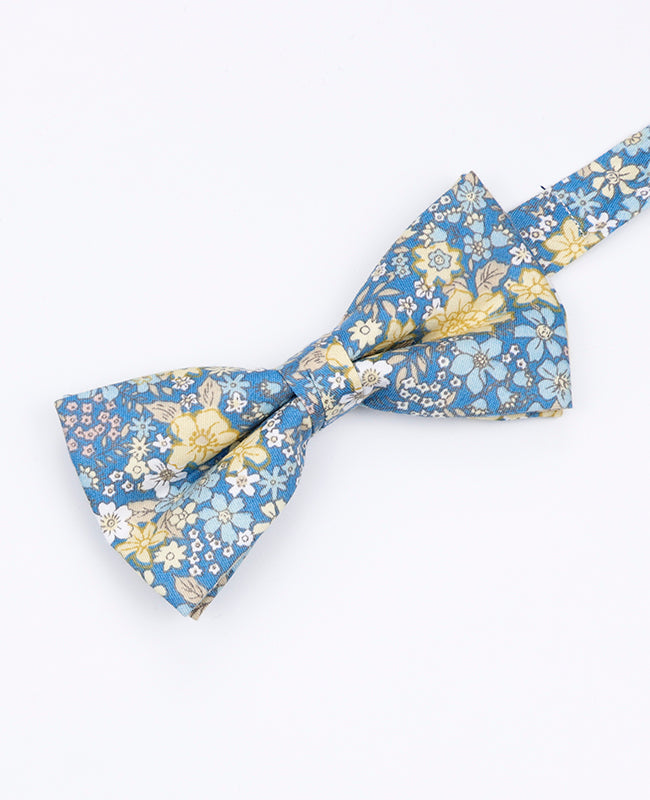 Vlinderdas Liberty Blauw nr.2 Heren in Katoen | Gaspard - Unipap's