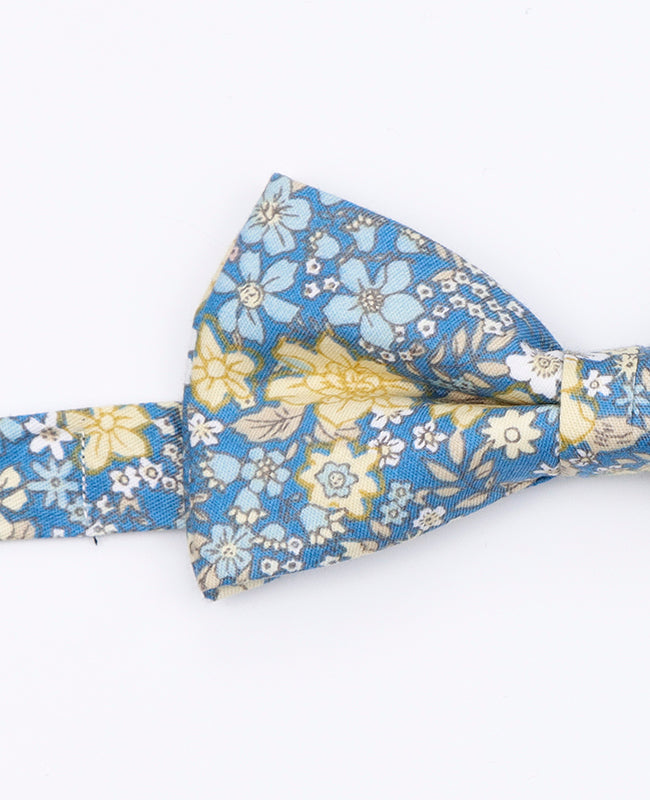 Vlinderdas Liberty Blauw nr.2 Heren in Katoen | Gaspard - Unipap's