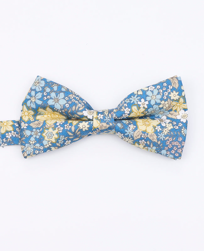 Vlinderdas Liberty Blauw nr.2 Heren in Katoen | Gaspard - Unipap's