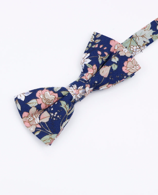 Vlinderdas Liberty Blauw nr.3 Heren in Katoen | Charles - Unipap's