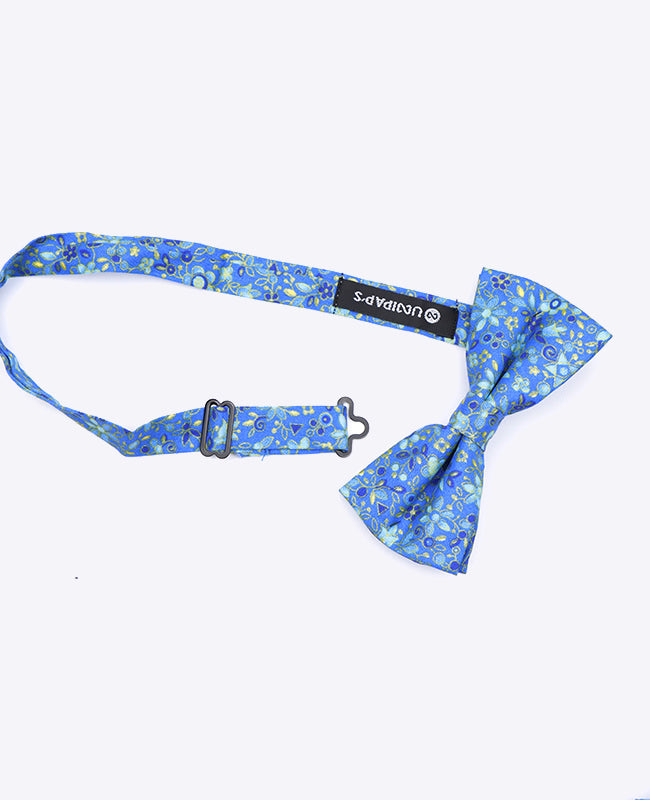 Vlinderdas Liberty Blauw nr.3 Heren in Katoen | Gaspard - Unipap's