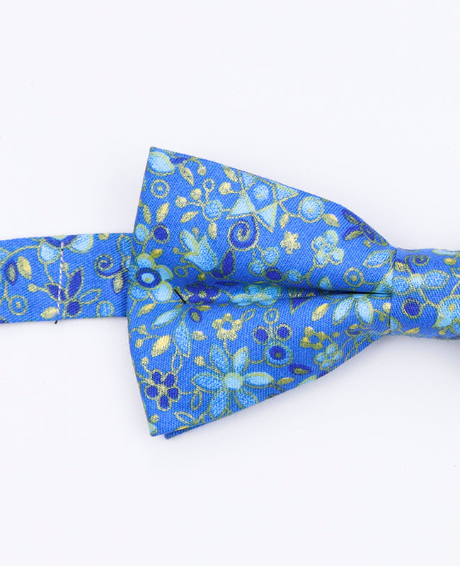 Vlinderdas Liberty Blauw nr.3 Heren in Katoen | Gaspard - Unipap's
