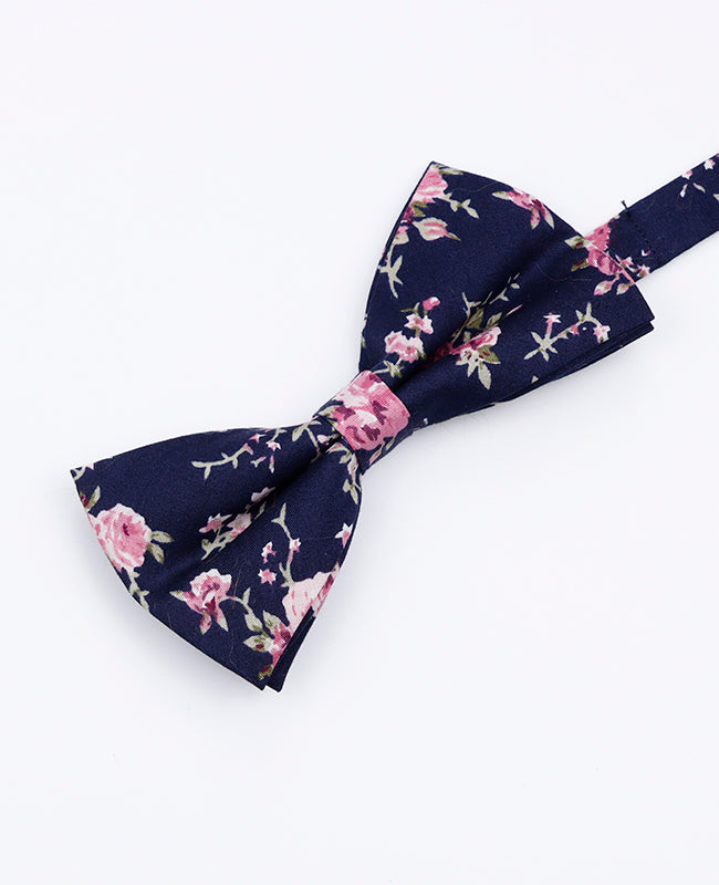 Vlinderdas Liberty Blauw nr.4 Heren in Katoen | Charles - Unipap's
