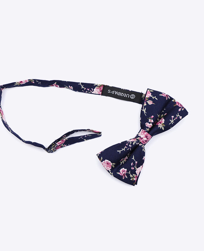 Vlinderdas Liberty Blauw nr.4 Heren in Katoen | Charles - Unipap's