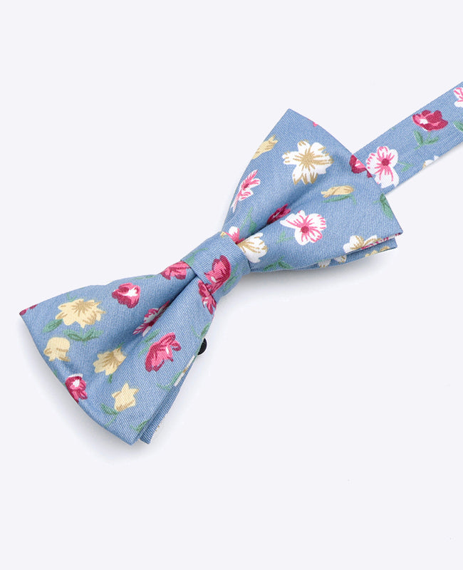 Vlinderdas Liberty Blauw nr.4 Heren in Katoen | Gaspard - Unipap's