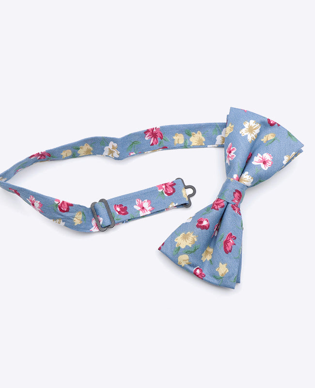 Vlinderdas Liberty Blauw nr.4 Heren in Katoen | Gaspard - Unipap's