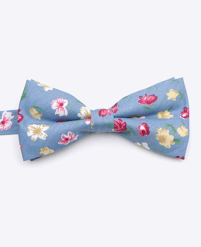Vlinderdas Liberty Blauw nr.4 Heren in Katoen | Gaspard - Unipap's