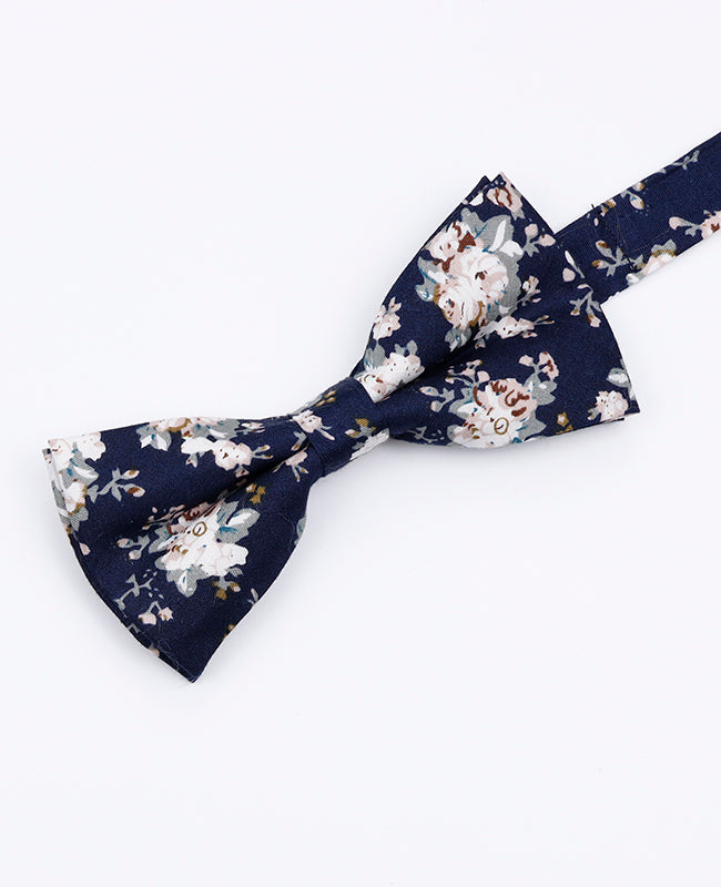 Vlinderdas Liberty Blauw nr.5 Heren in Katoen | Charles - Unipap's