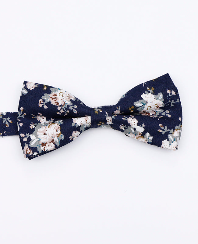 Vlinderdas Liberty Blauw nr.5 Heren in Katoen | Charles - Unipap's