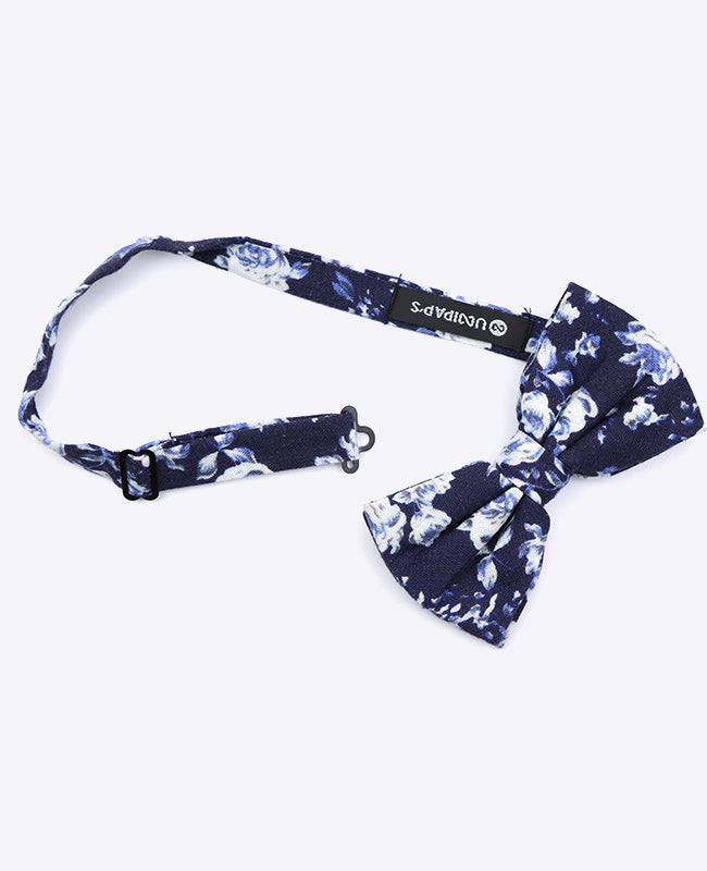 Vlinderdas Liberty Blauw nr.6 Heren in Katoen | Charles - Unipap's