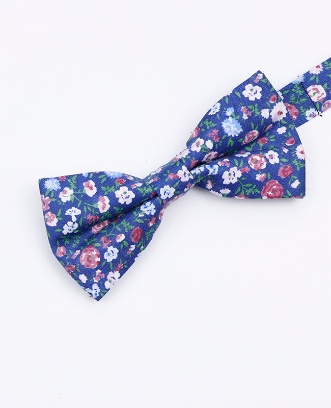 Vlinderdas Liberty Blauw nr.7 Heren in Katoen | Gaspard - Unipap's