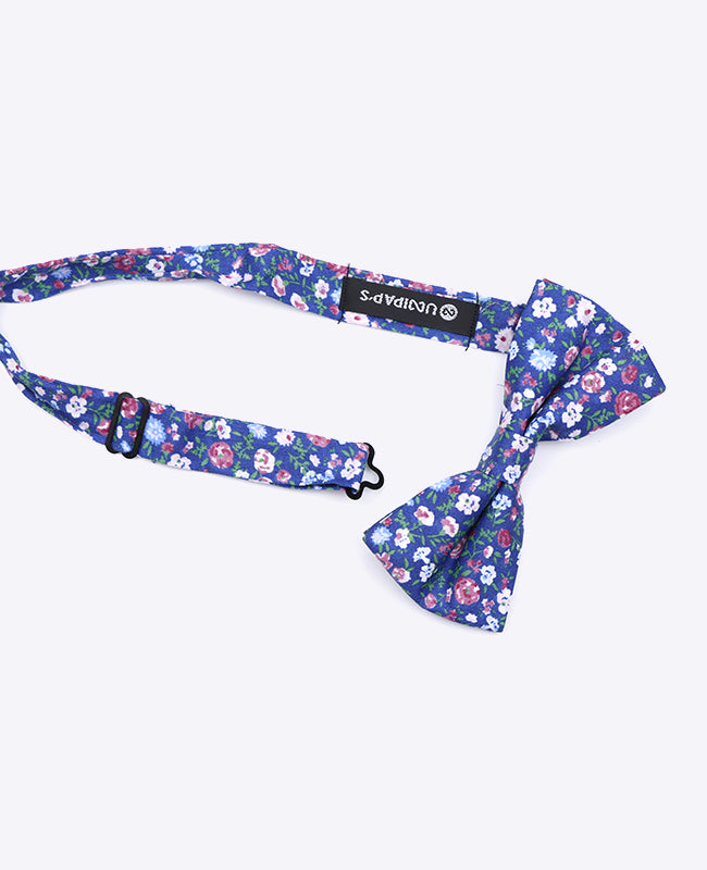 Vlinderdas Liberty Blauw nr.7 Heren in Katoen | Gaspard - Unipap's