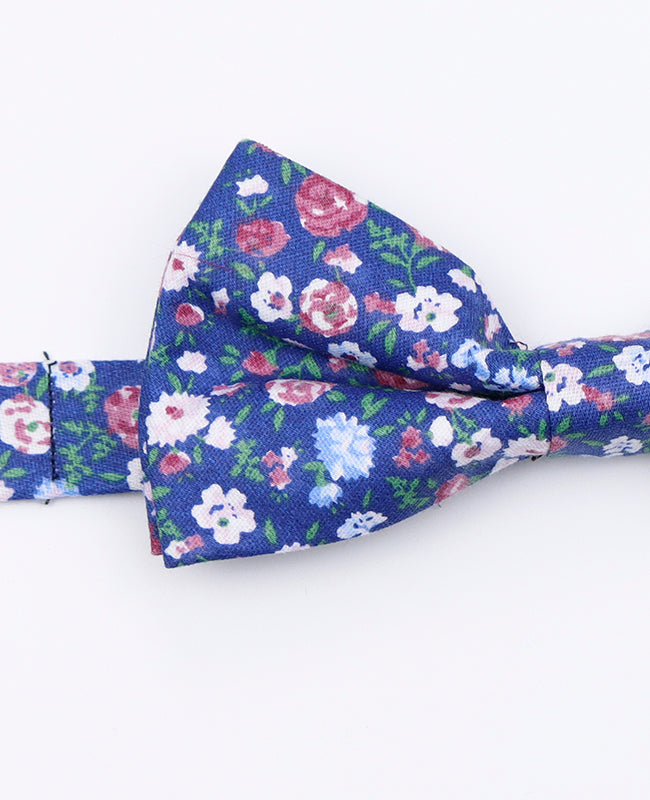 Vlinderdas Liberty Blauw nr.7 Heren in Katoen | Gaspard - Unipap's