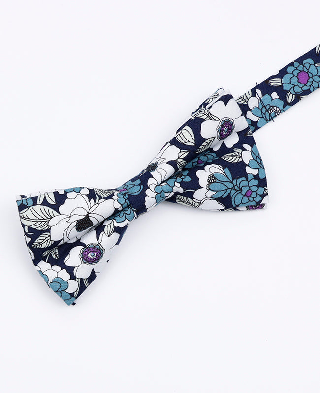 Vlinderdas Liberty Blauw nr.8 Heren in Katoen | Gaspard - Unipap's