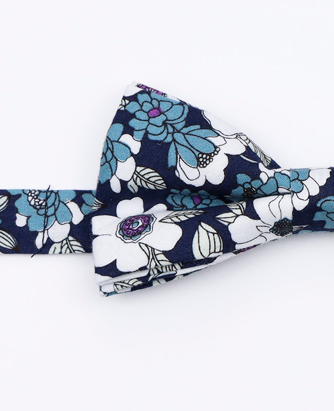 Vlinderdas Liberty Blauw nr.8 Heren in Katoen | Gaspard - Unipap's