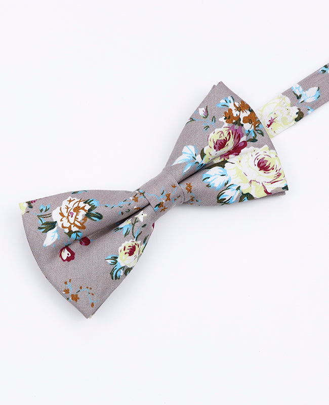 Noeud Papillon Liberty Gris Homme en Coton | Gaspard - Unipap's