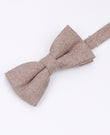 Vlinderdas Beige nr.1 Heren in Wol | Claude - Unipap's