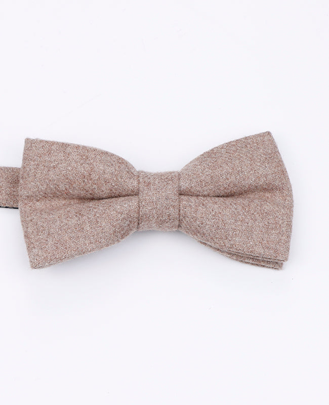 Vlinderdas Beige nr.1 Heren in Wol | Claude - Unipap's