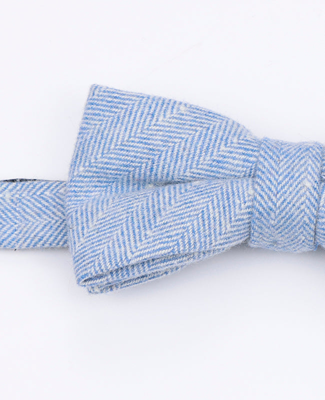 Vlinderdas Blauw nr.1 Heren in Wol | Claude - Unipap's