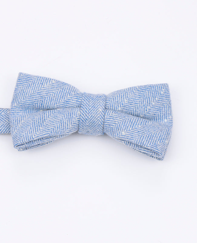 Vlinderdas Blauw nr.1 Heren in Wol | Claude - Unipap's