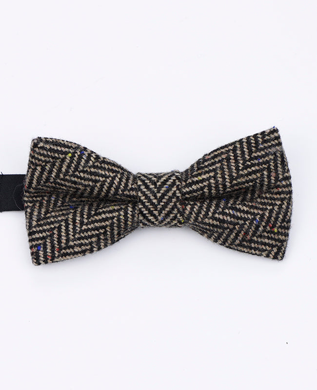 Noeud Papillon Tartan Gris n°2 Homme en Laine | Norbert - Unipap's