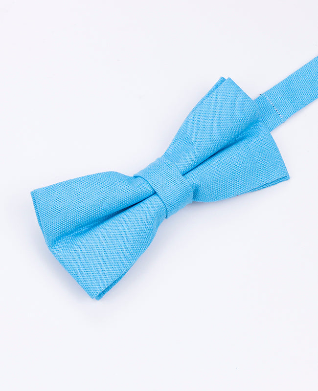 Vlinderdas Blauw nr.2 Heren in Linnen | Basile - Unipap's