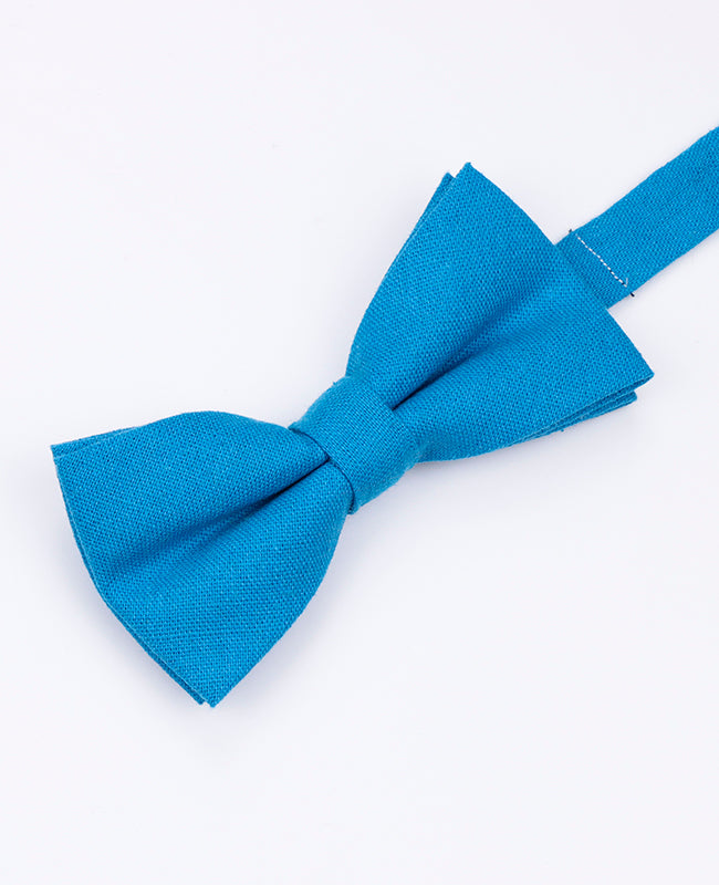 Vlinderdas Blauw nr.3 Heren in Linnen | Basile - Unipap's