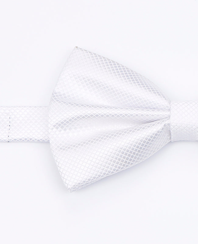 Vlinderdas Wit Heren in Polyester | Martin - Unipap's