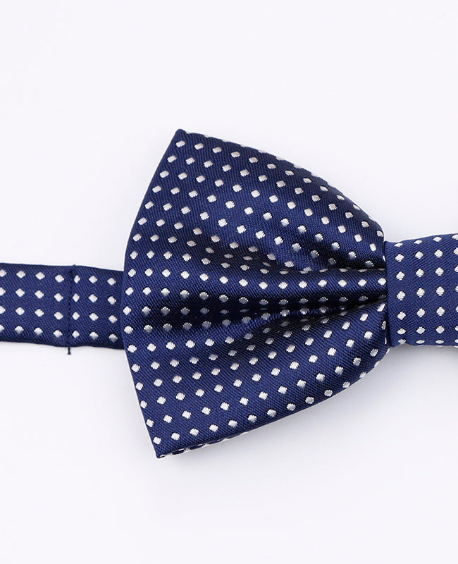 Vlinderdas Blauw nr.1 Met Stippen Heren in Polyester | Louis - Unipap's