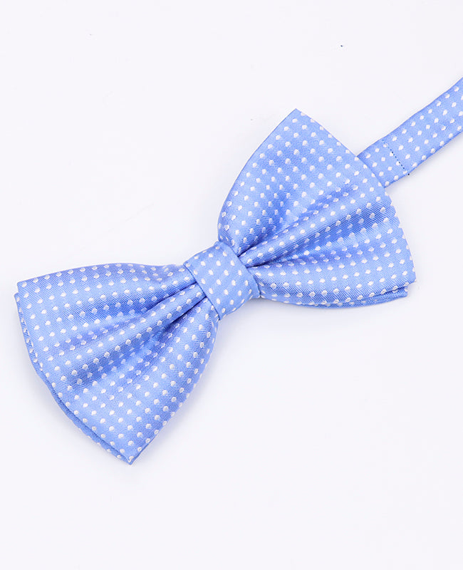 Vlinderdas Blauw nr.2 Met Stippen Heren in Polyester | Louis - Unipap's