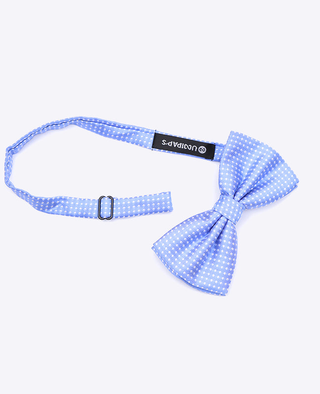 Vlinderdas Blauw nr.2 Met Stippen Heren in Polyester | Louis - Unipap's