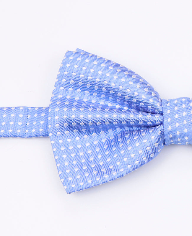Vlinderdas Blauw nr.2 Met Stippen Heren in Polyester | Louis - Unipap's