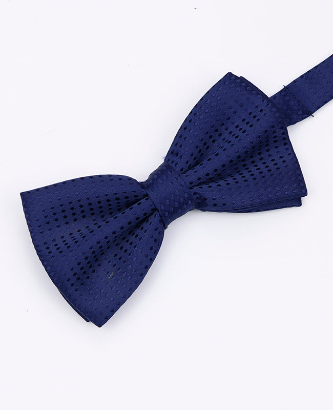 Vlinderdas Blauw nr.3 Met Stippen Heren in Polyester | Louis - Unipap's