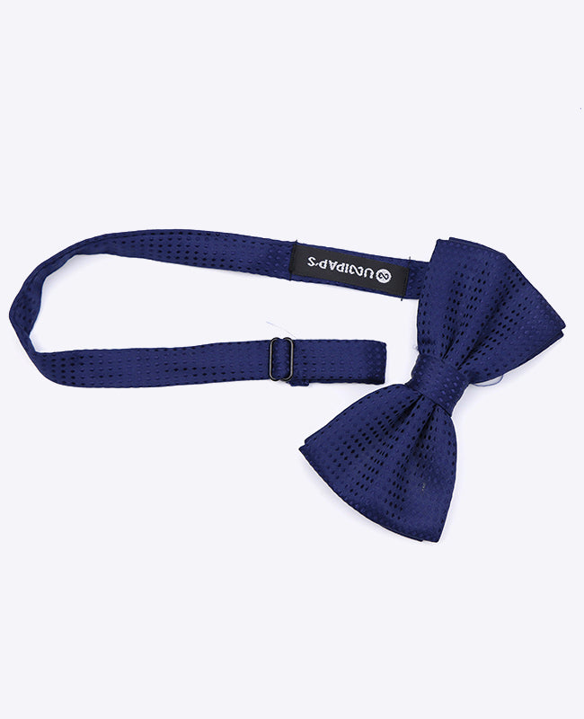 Vlinderdas Blauw nr.3 Met Stippen Heren in Polyester | Louis - Unipap's