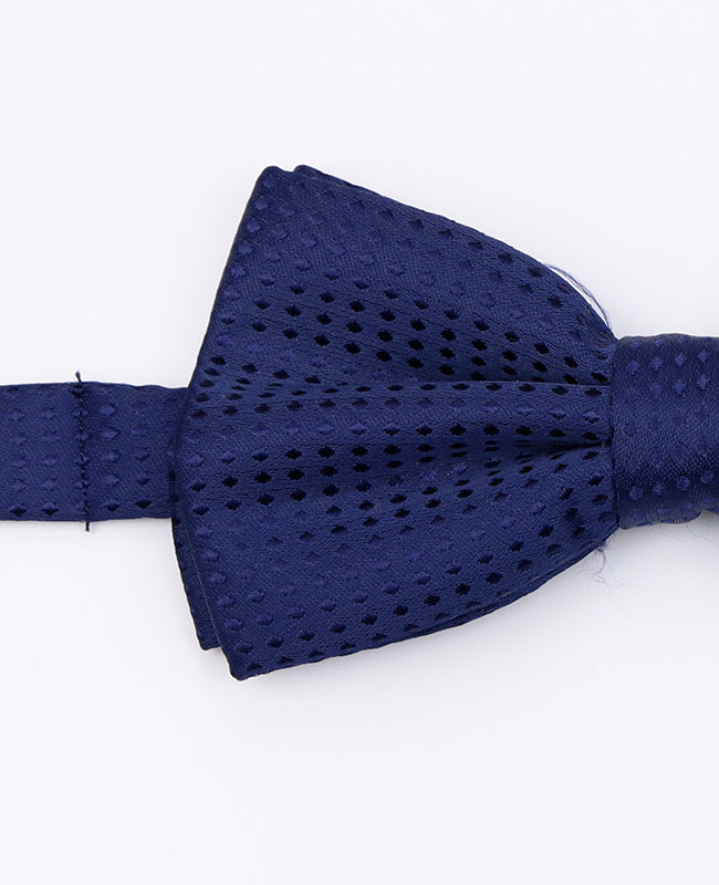 Vlinderdas Blauw nr.3 Met Stippen Heren in Polyester | Louis - Unipap's